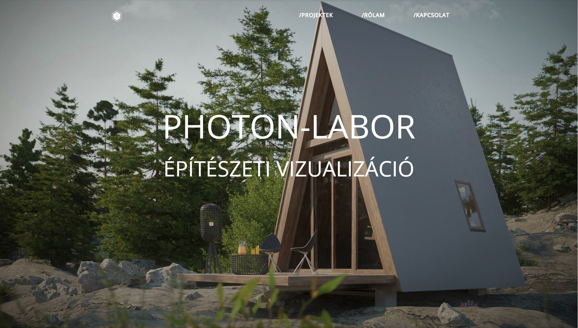 One of the web factory's references photon-labor.hu